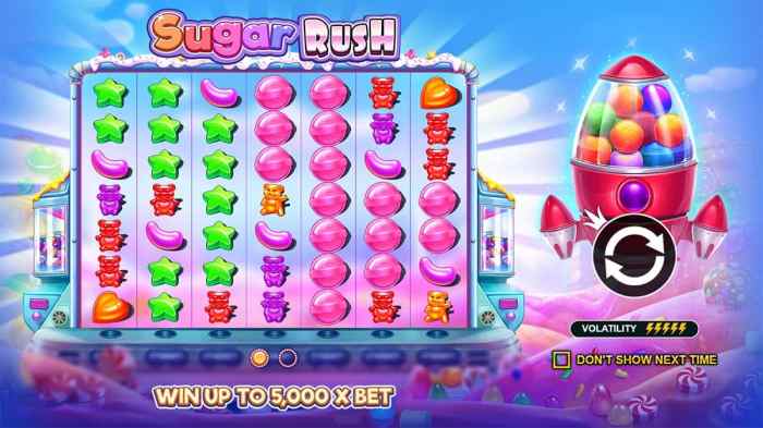 Cara memenangkan jackpot besar slot Sugar Rush